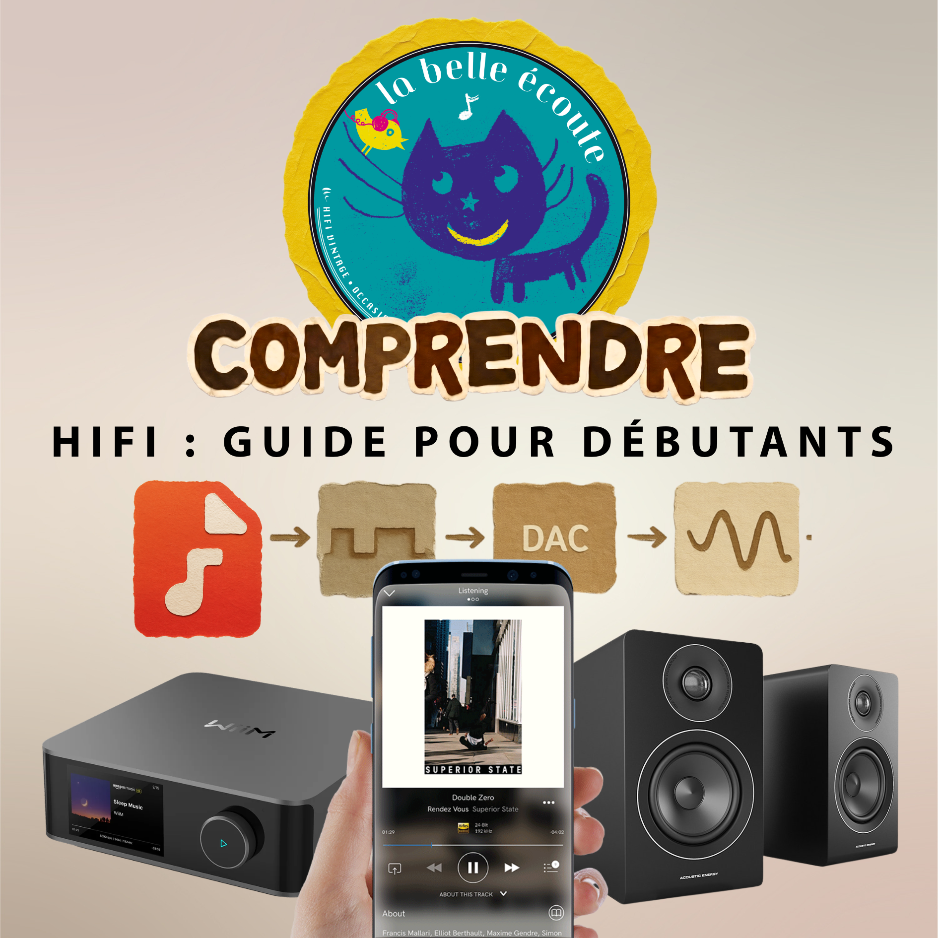 Guide hifi pour débutant : franchir le cap de la haute émotion selon la Belle Écoute ;) 