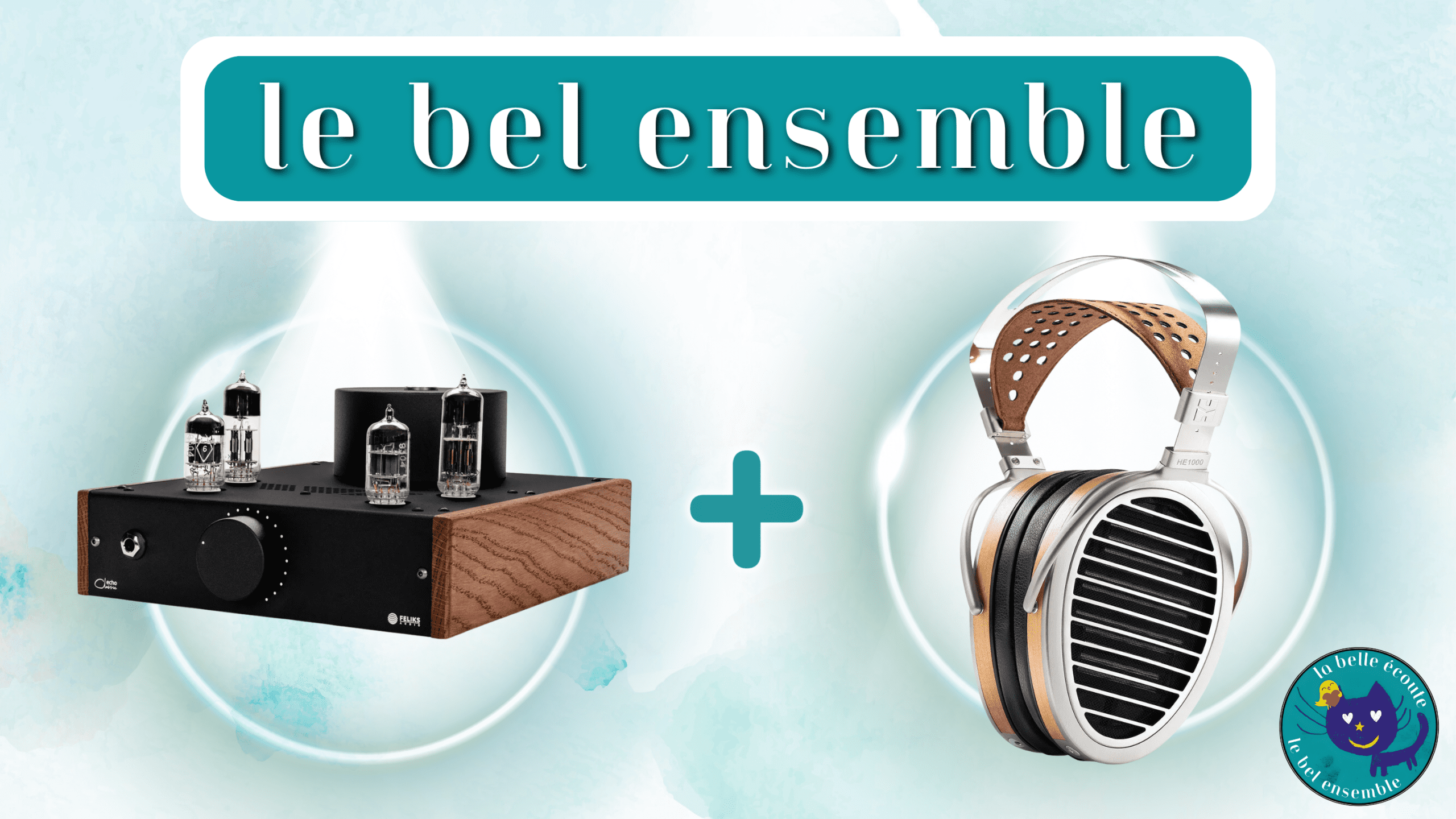 Le Bel Ensemble : Hifiman HE1000 V4 Stealth Magnet et Feliks Audio Echo classic