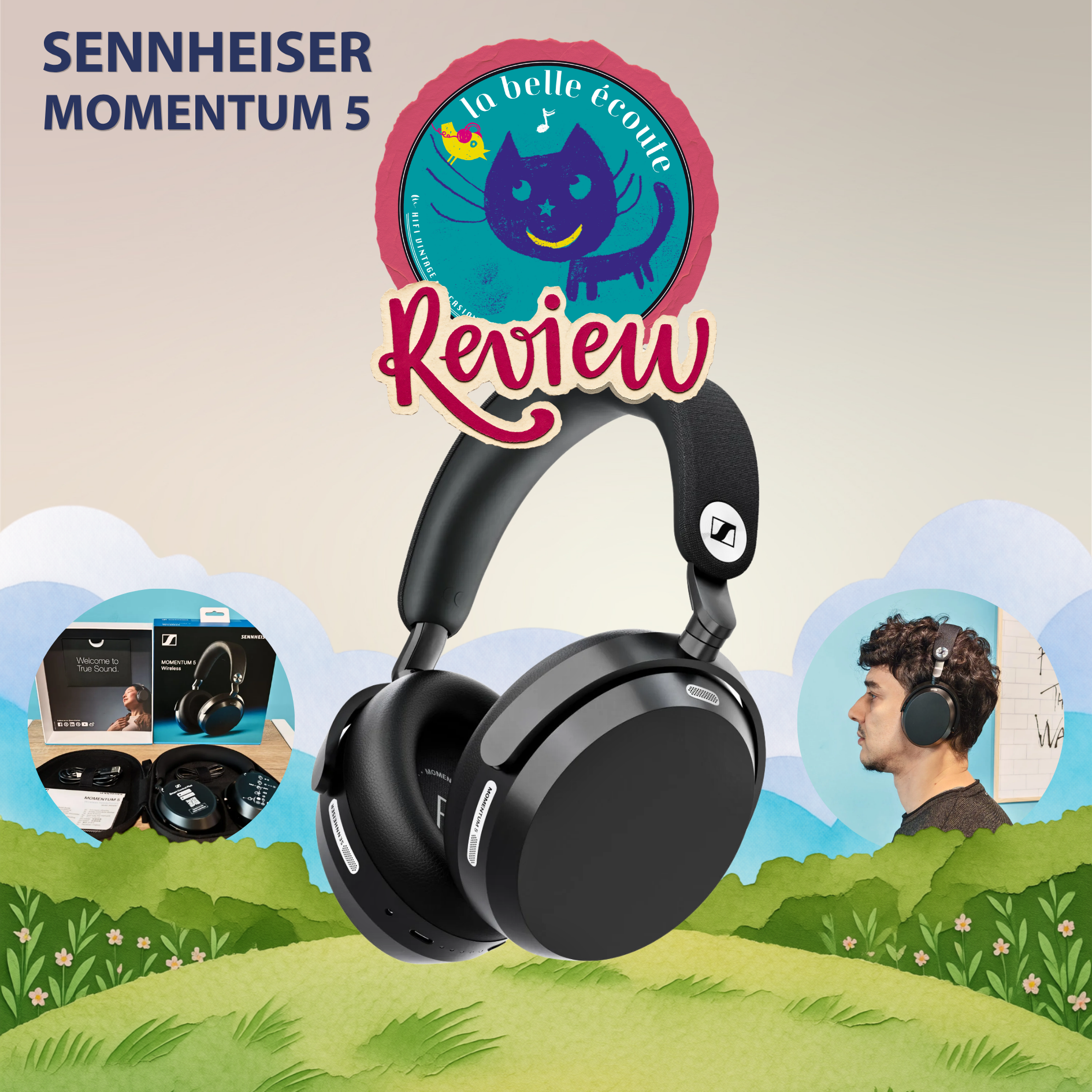 Test du Sennheiser MOMENTUM 5 Wireless : performance et évolution durable du casque sans fil