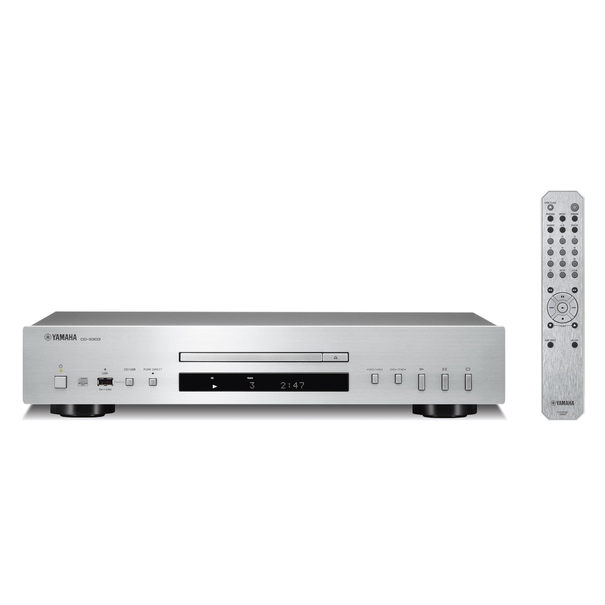 Yamaha - CD-S303 - Finition argent