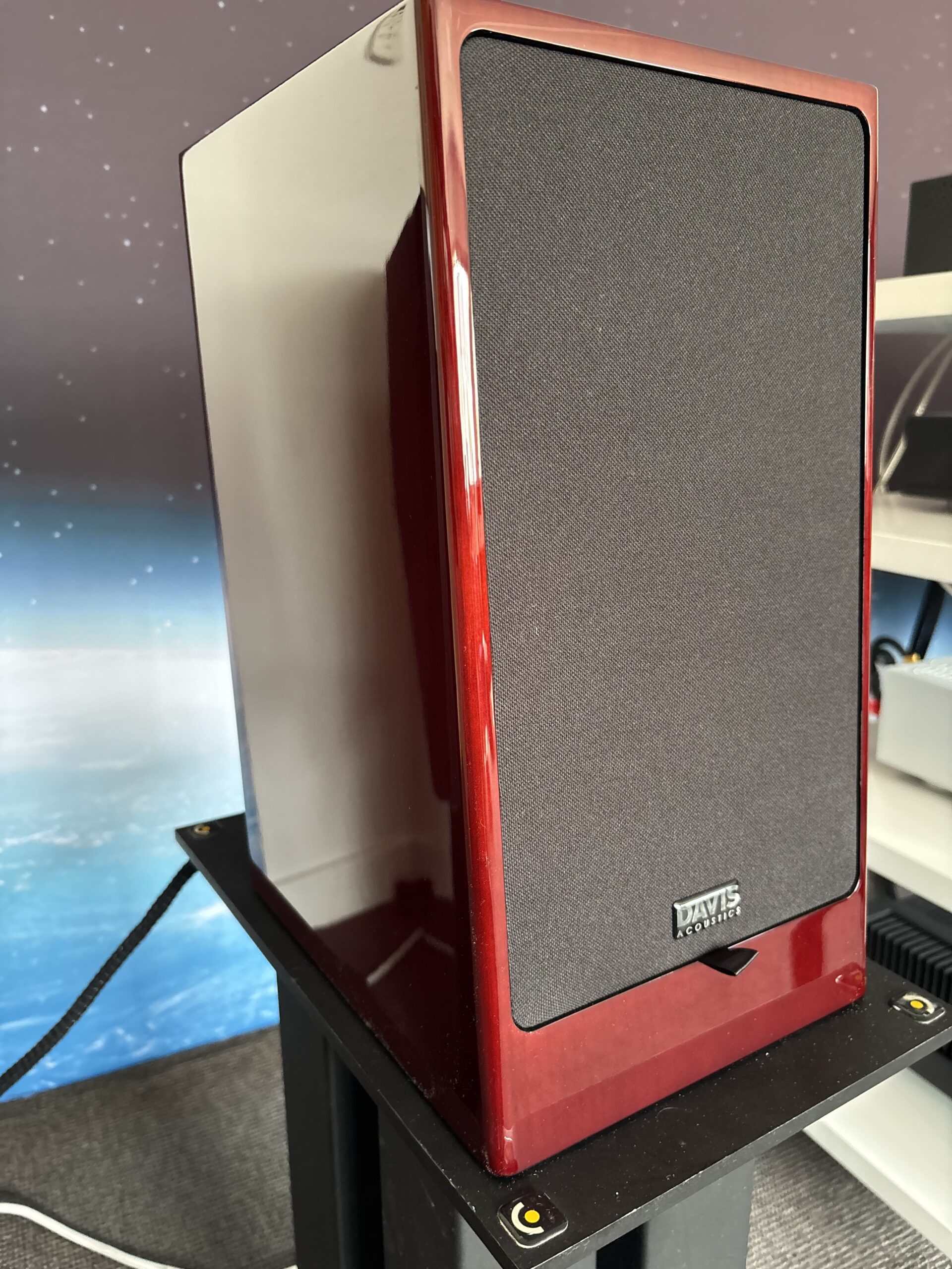 Davis Acoustics - Olympia 2 Master 40 - Finition cerisier rouge