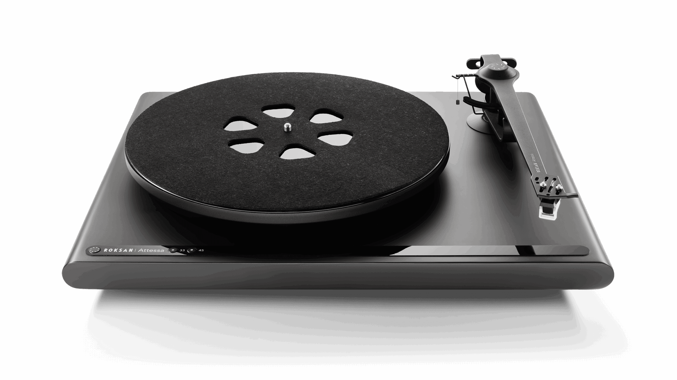 Roksan - Attessa Turntable - Finition noir satin